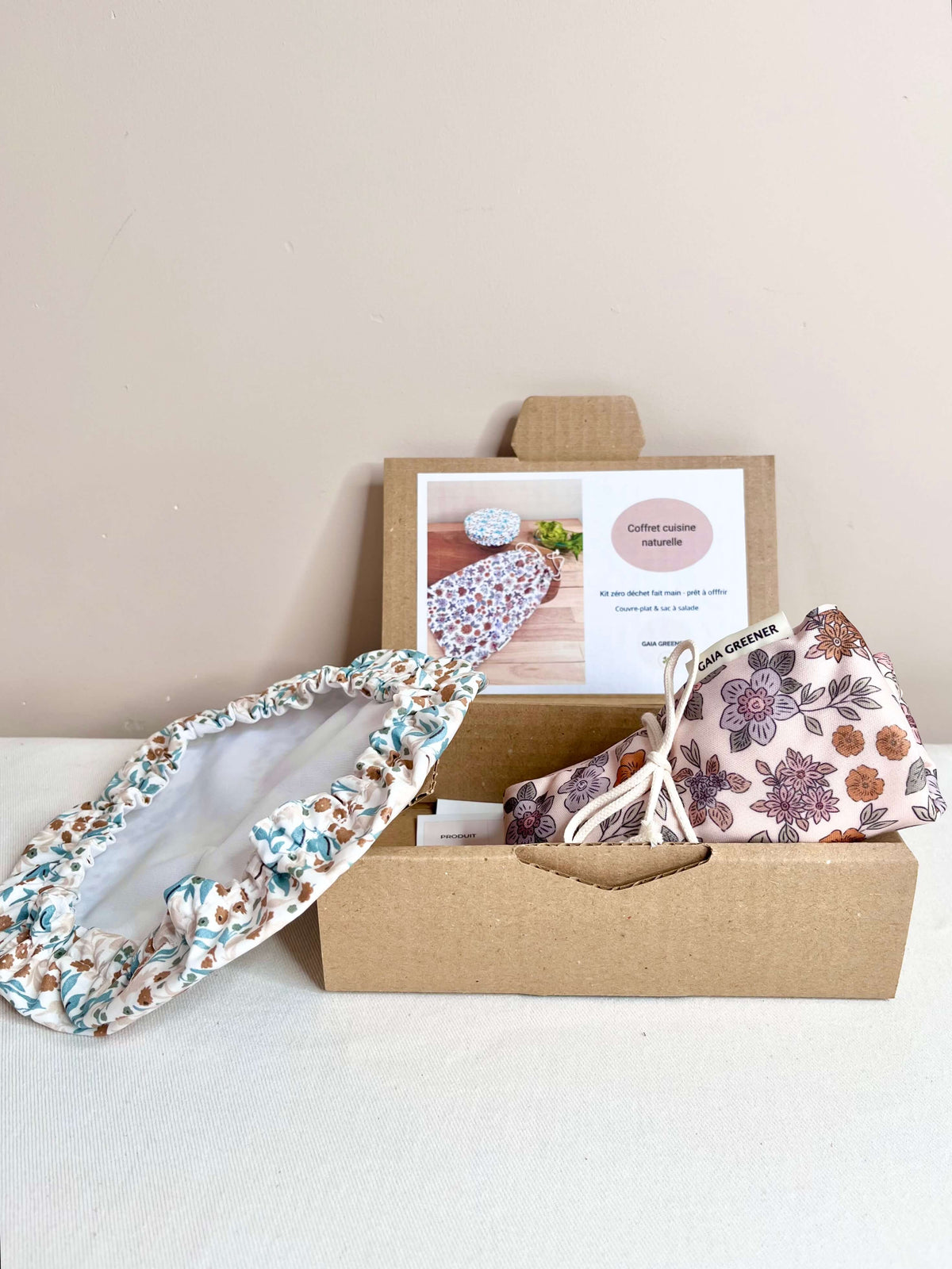 Coffret cuisine naturelle – Le kit découvert zéro déchet GAIA GREENER