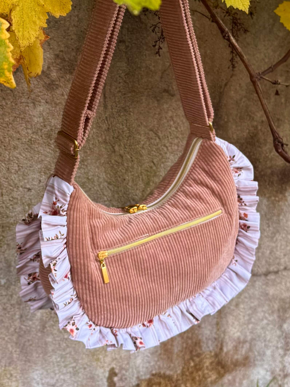 Froufrou crossbodytas voor dames van Oeko-Tex katoen — Gaia Greener