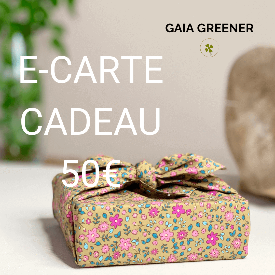 E-Carte Cadeau GAIA GREENER GAIA GREENER