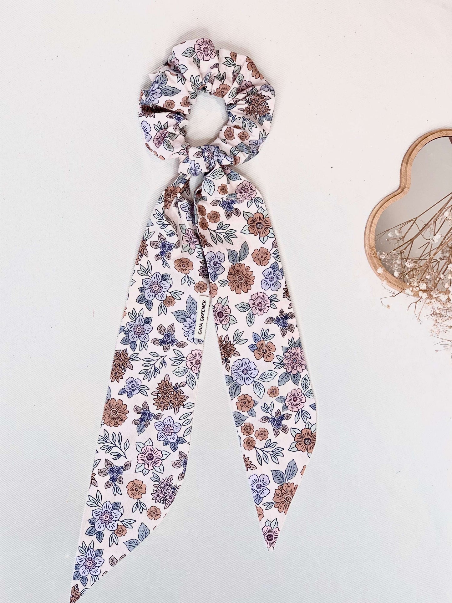 Foulchie cheveux - foulard long GAIA GREENER