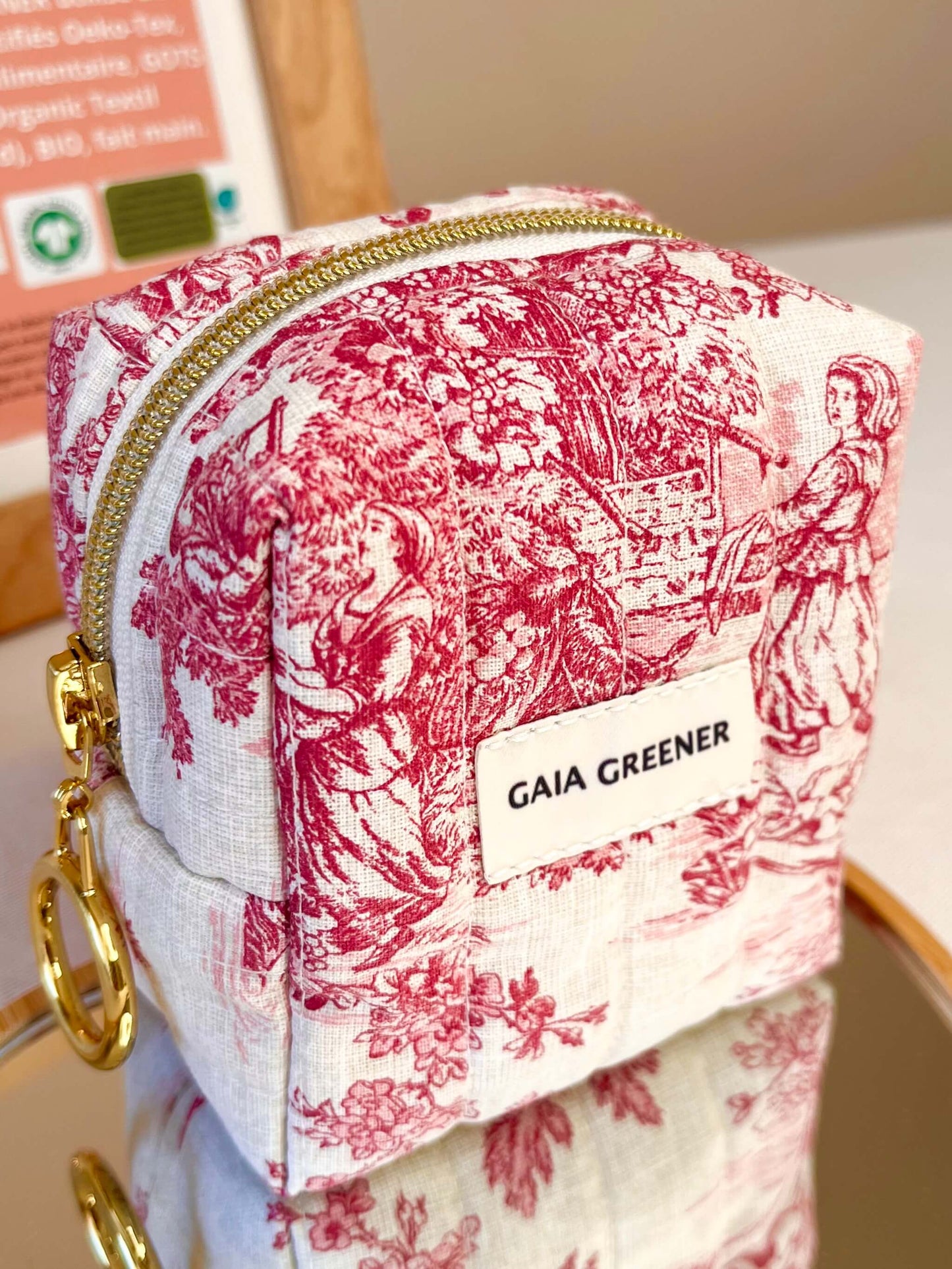 Trousse maquillage - petit format GAIA GREENER