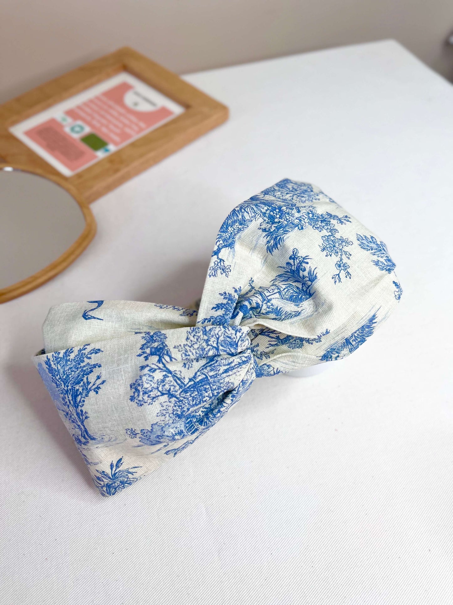 Bandeau cheveux élastique croisé en coton Oeko-Tex – Fait Main |Gaia Greener Gaia Greener