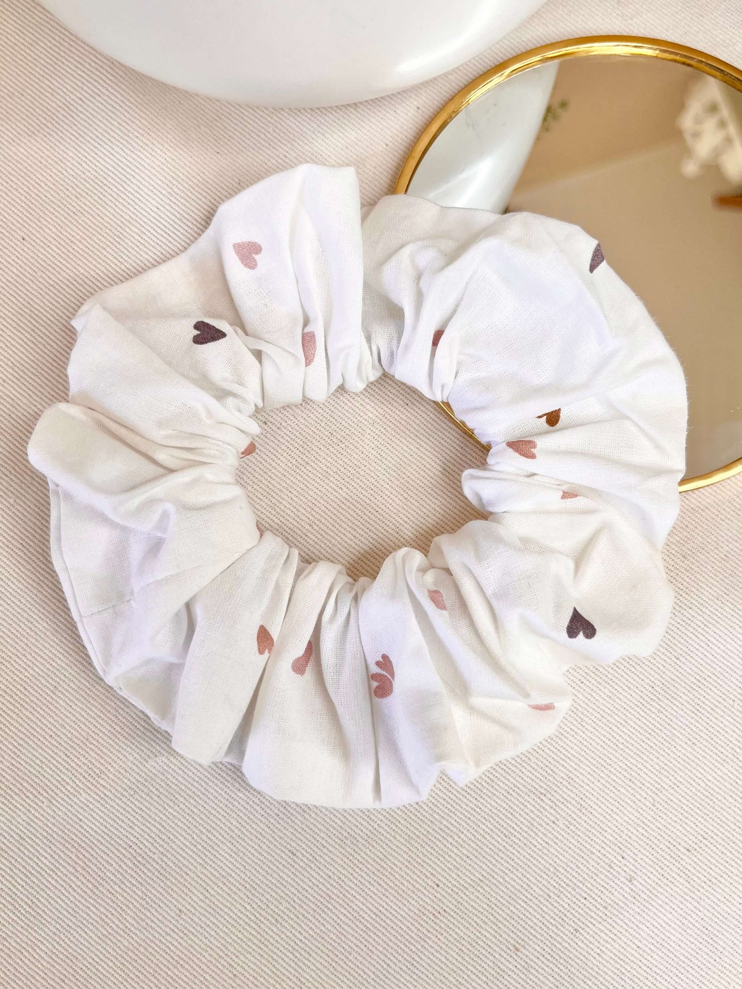 Chouchou cheveux en coton • Tissu Oeko-Tex Gaia Greener