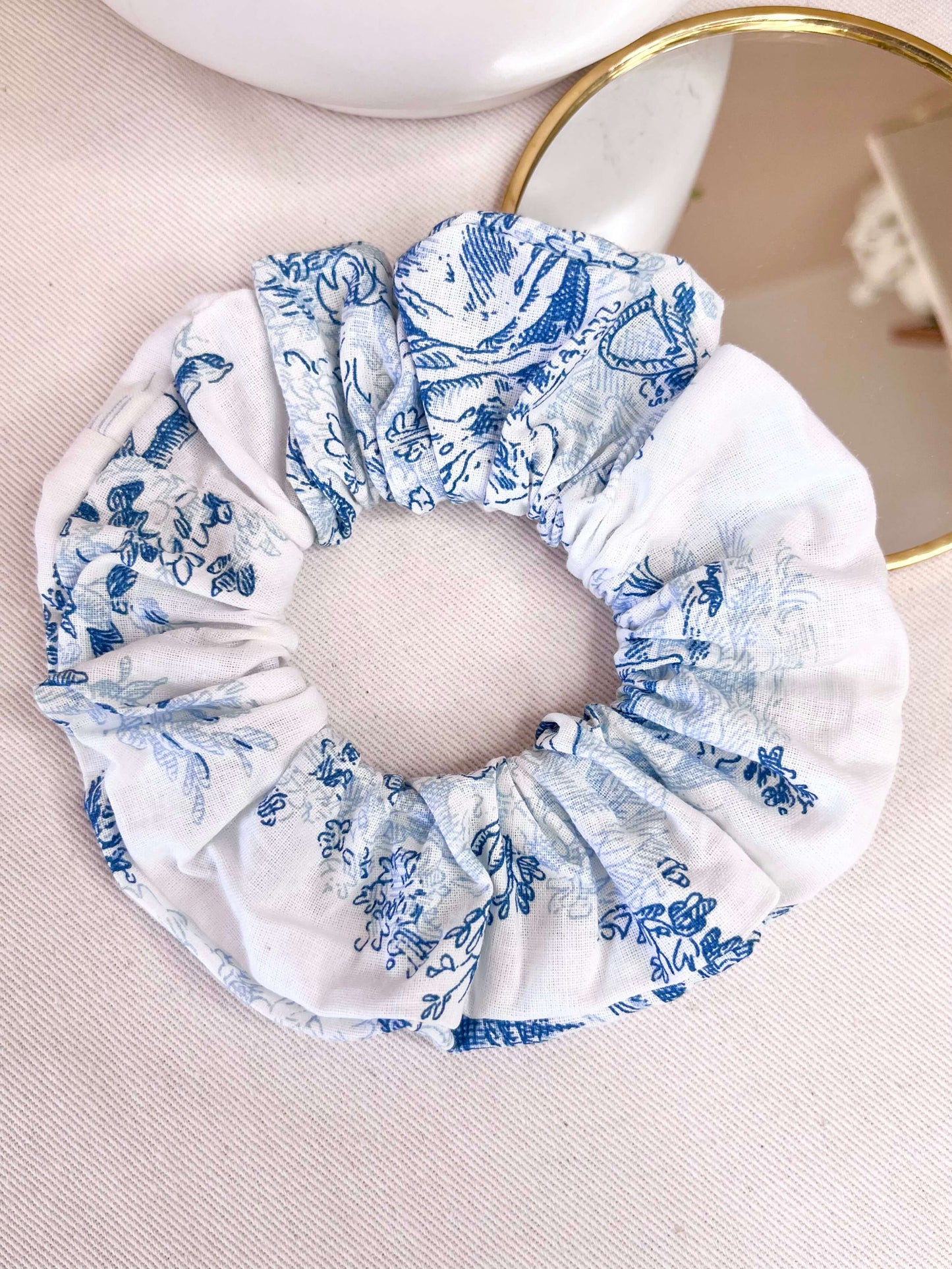 Chouchou cheveux en coton • Tissu Oeko-Tex Gaia Greener