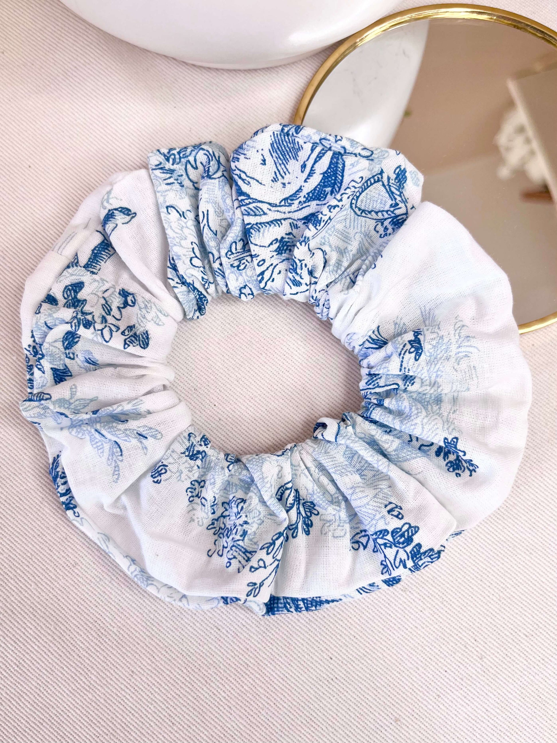 Chouchou cheveux en coton • Tissu Oeko-Tex Gaia Greener