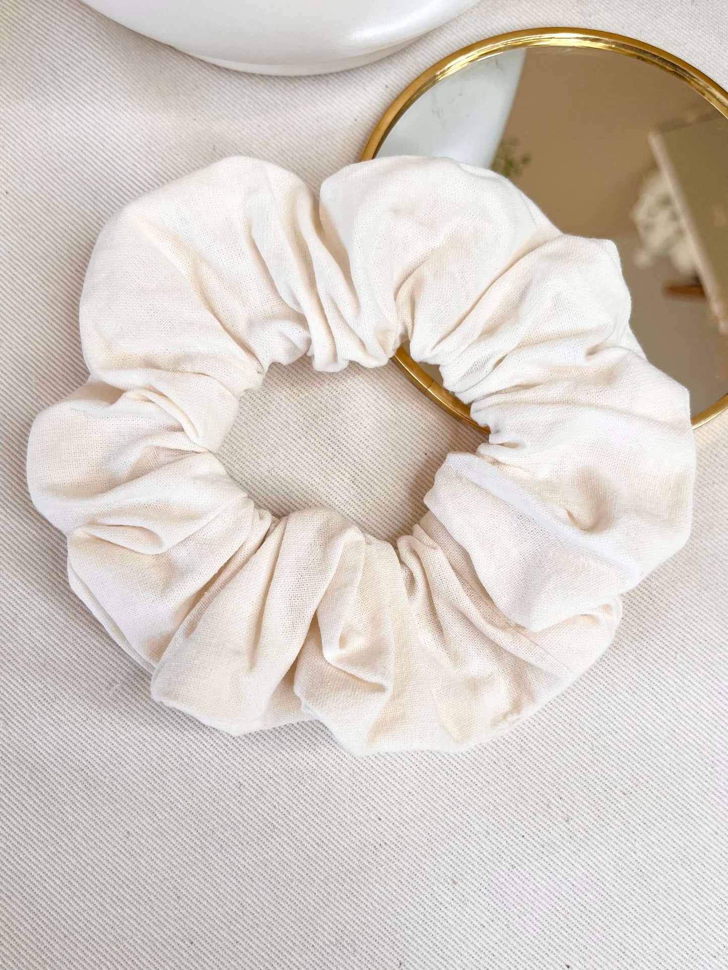 Chouchou cheveux en coton • Tissu Oeko-Tex Gaia Greener