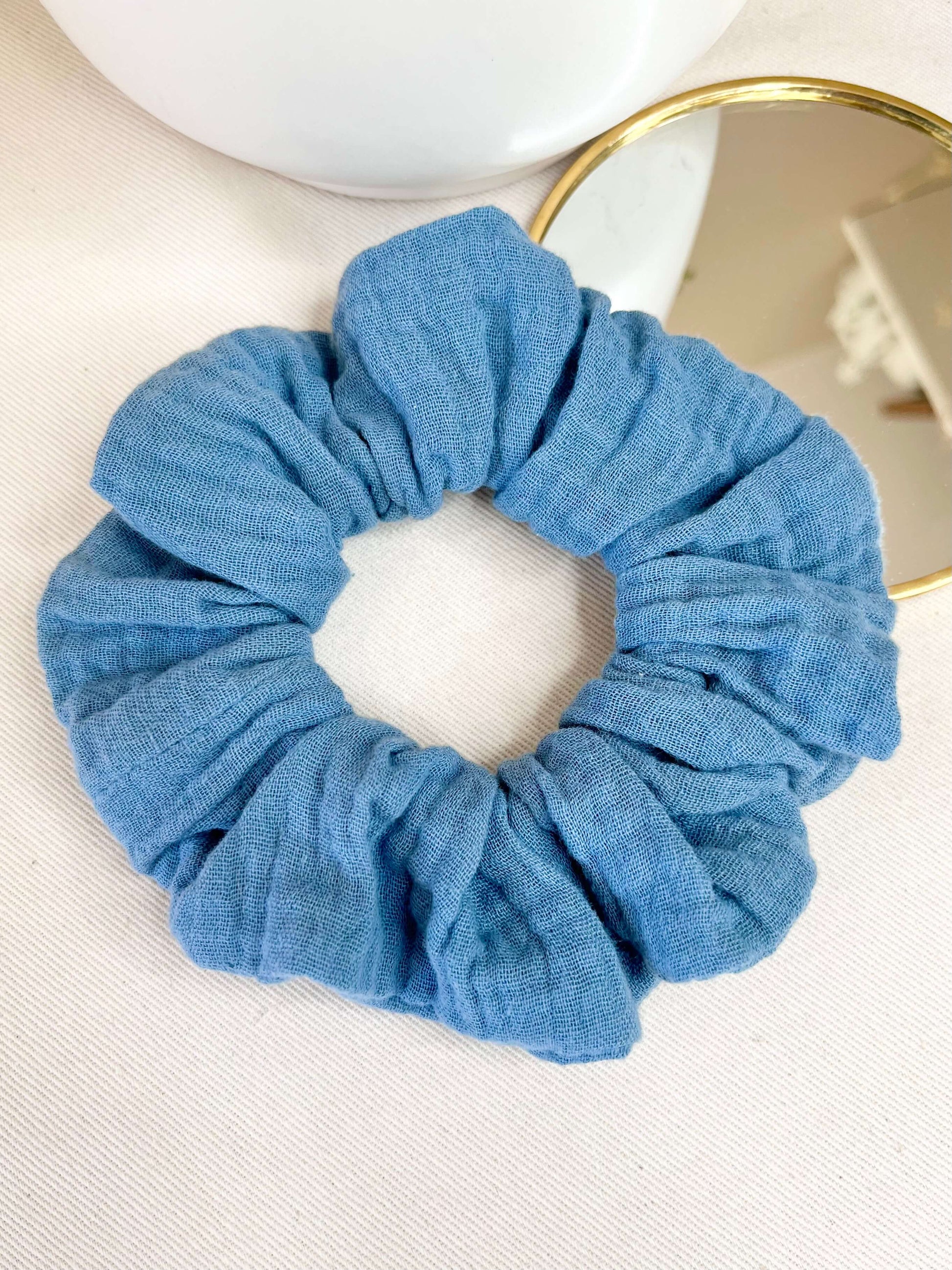 Chouchou cheveux en coton • Tissu Oeko-Tex Gaia Greener