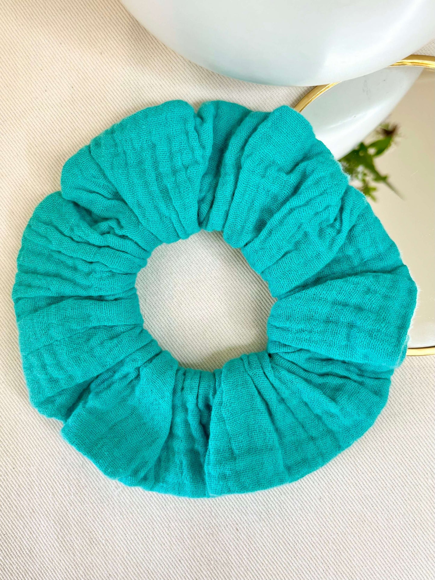 Chouchou cheveux en coton • Tissu Oeko-Tex Gaia Greener