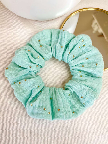 Chouchou cheveux en coton • Tissu Oeko-Tex Gaia Greener