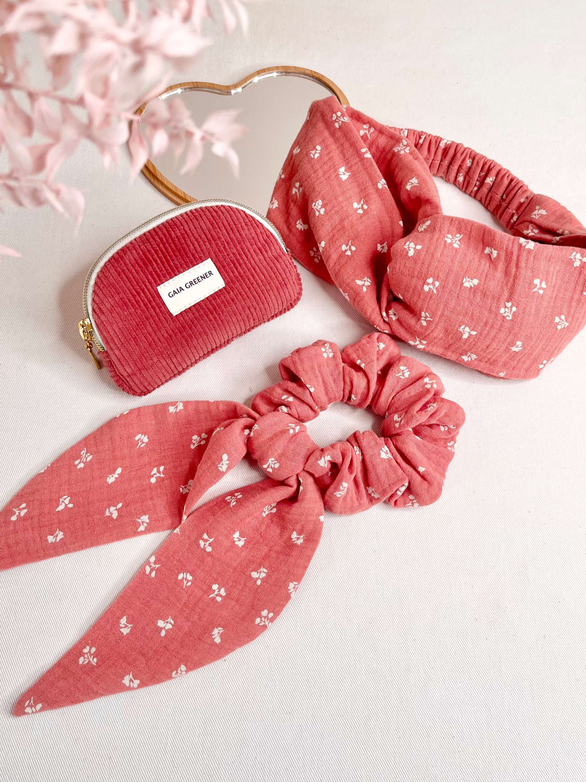 Coffret élégance naturelle – Accessoires faits main pour maman chic GAIA GREENER