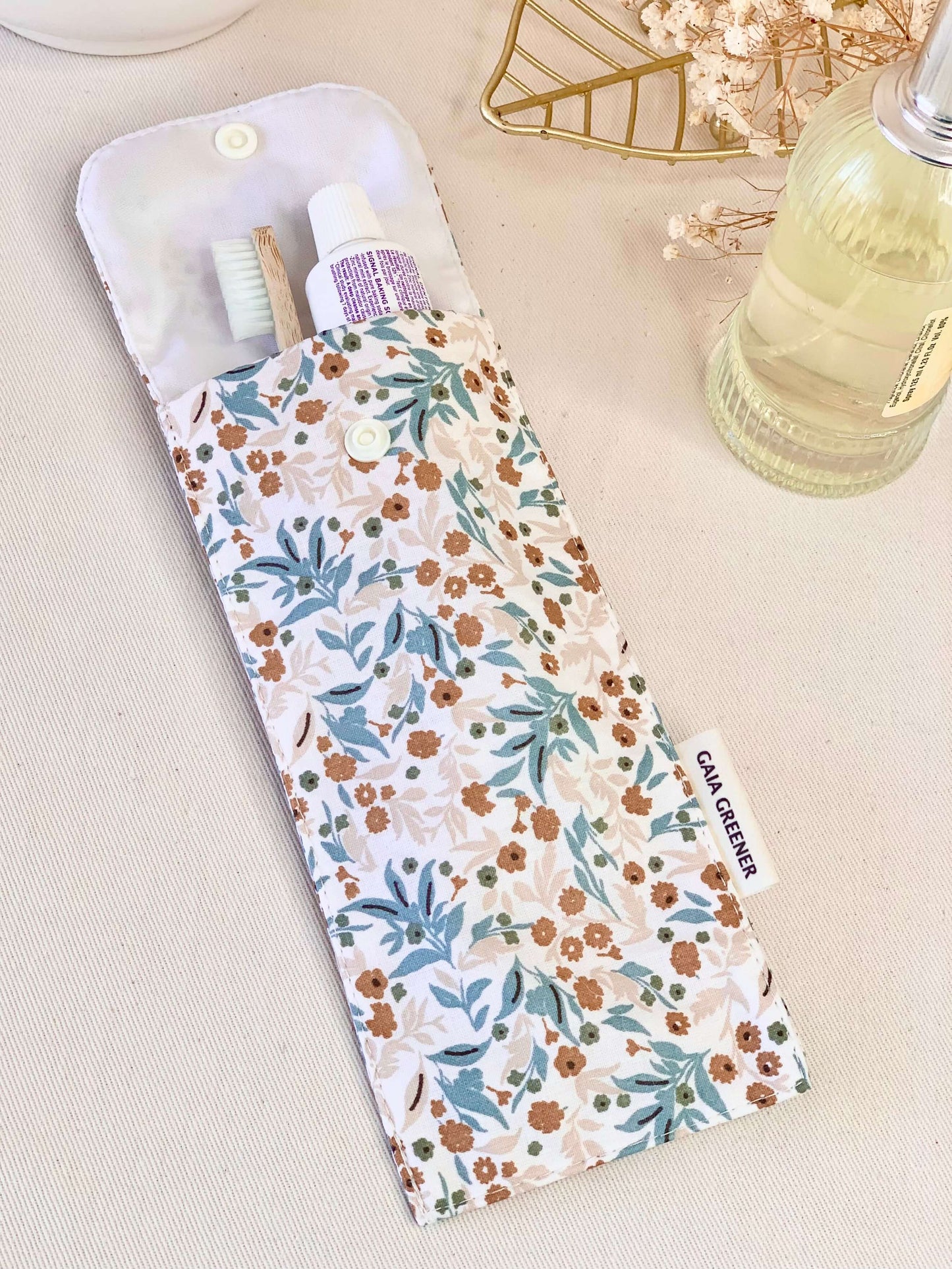 Étui brosse à dents nomade imperméable Gaia Greener