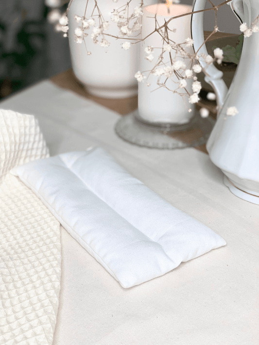 Petite bouillotte sèche aux graines de Lin BIO – Chaleur ciblée & Nomade | Fait main France GAIA GREENER