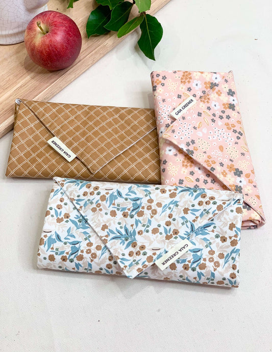 Pochette sandwich ou goûter - réutilisable et lavable GAIA GREENER