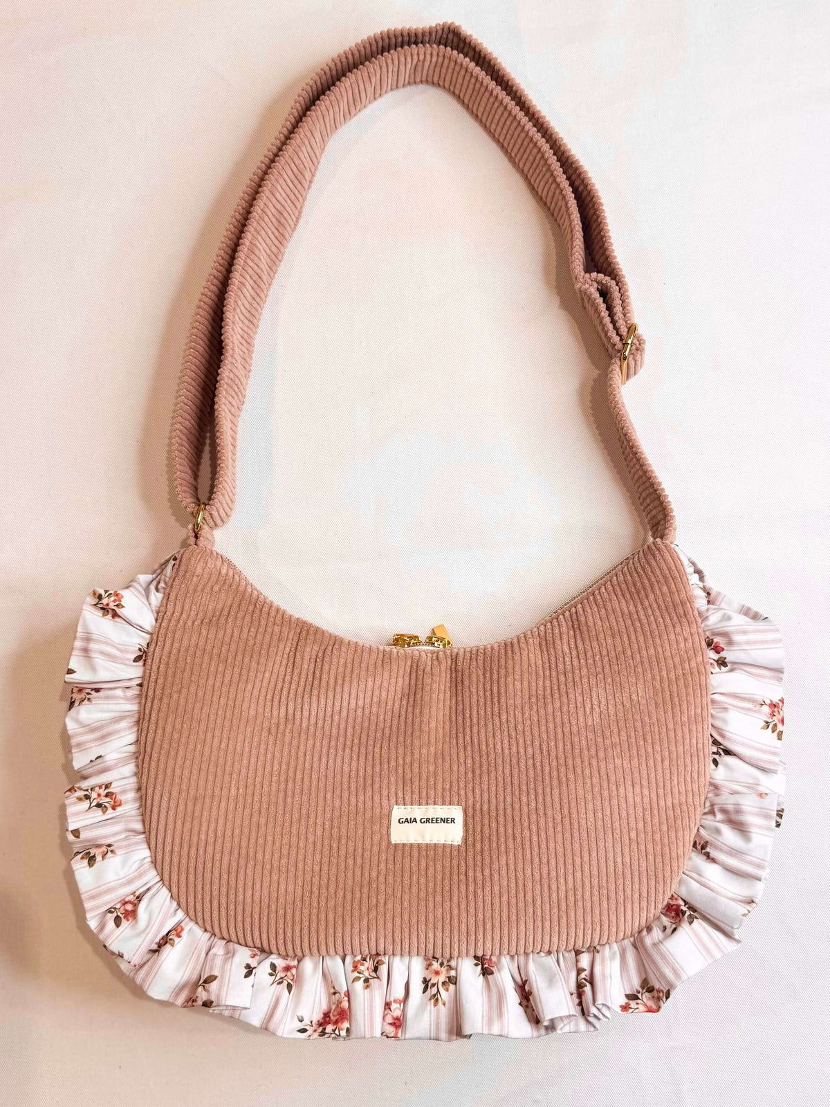 Froufrou crossbodytas voor dames van Oeko-Tex katoen — Gaia Greener