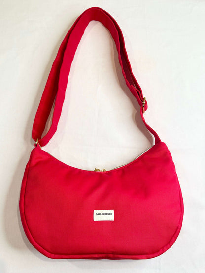 Sac bandoulière femme en coton Oeko-Tex – Fait main en France