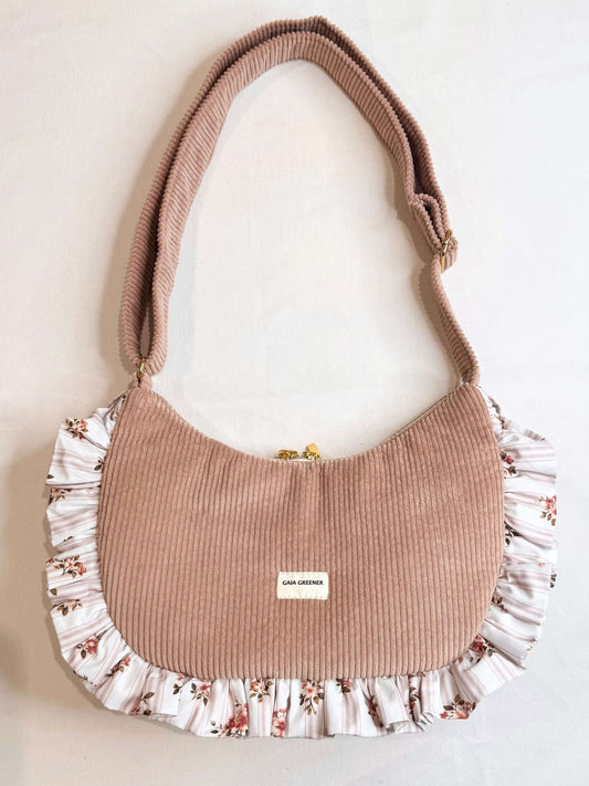 Sac bandoulière froufrou pour femme en coton Oeko-Tex — Gaia Greener