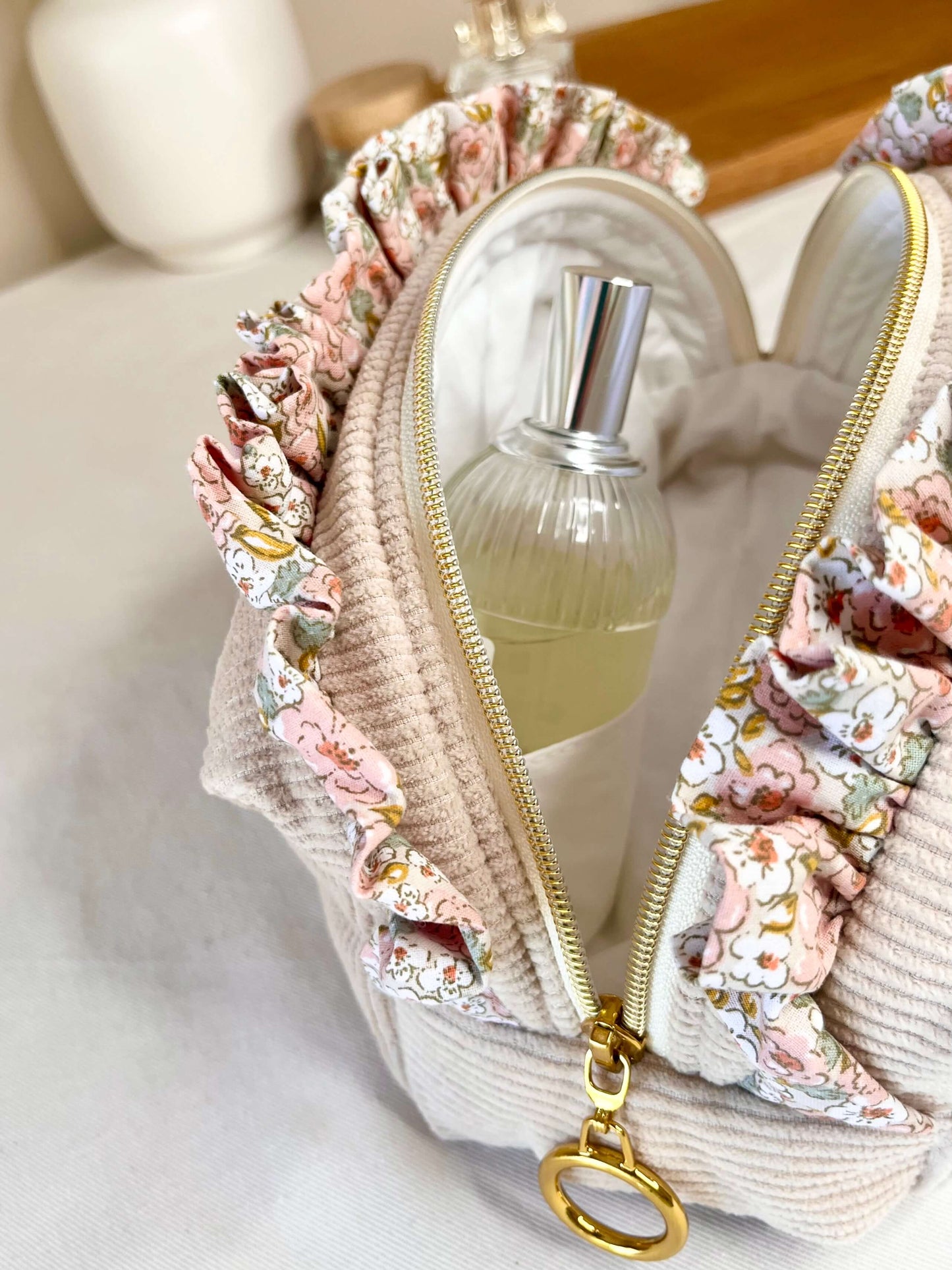 Trousse de toilette femme - coton imperméable GAIA GREENER