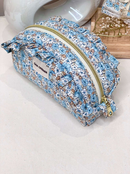Trousse de toilette femme en coton imperméable GAIA GREENER