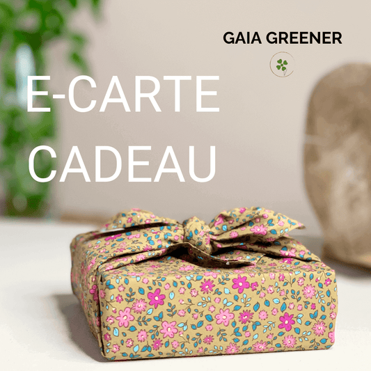 E-Carte Cadeau GAIA GREENER GAIA GREENER