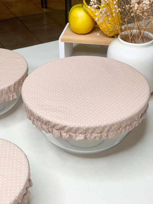 Couvre plat réutilisable lavable - charlotte - Taille M GAIA GREENER