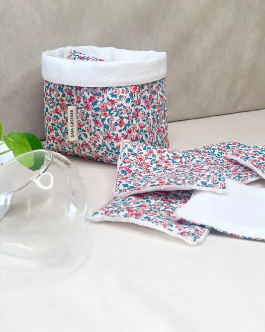 Lingettes lavables et panière GAIA GREENER