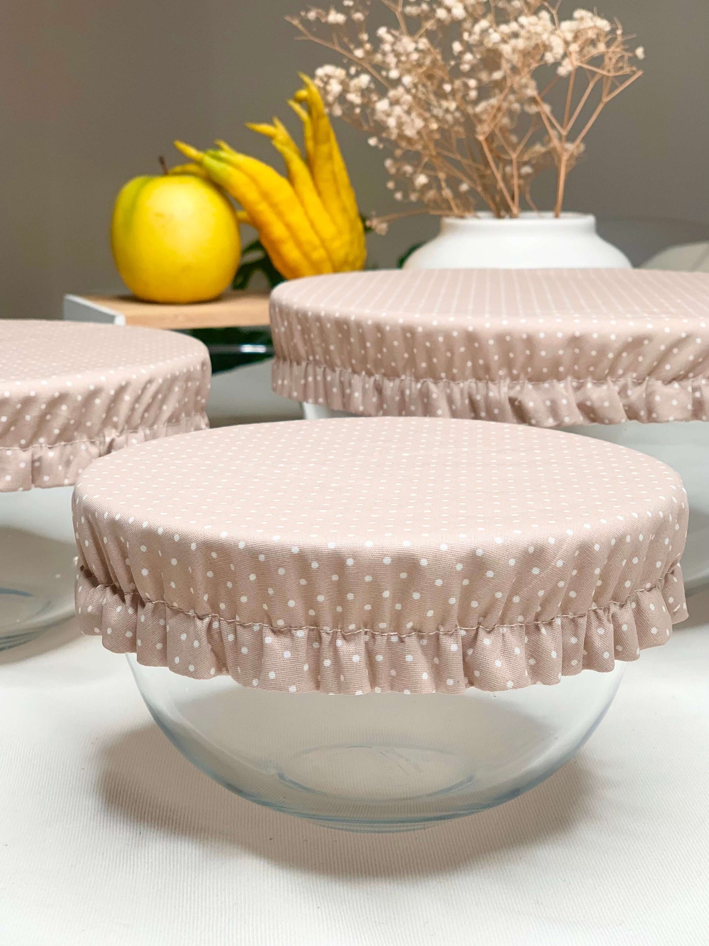 Couvre plat réutilisable lavable - charlotte - Taille L GAIA GREENER