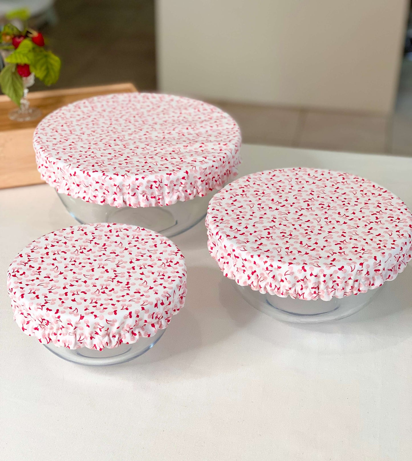Lot de 3 couvre-plats réutilisables lavables GAIA GREENER
