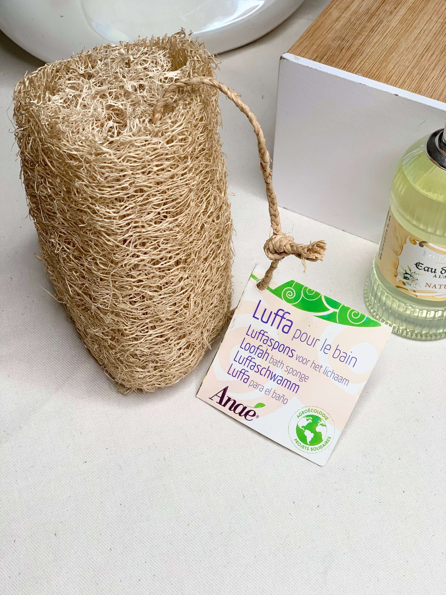 Eponge luffa sans plastique et durable