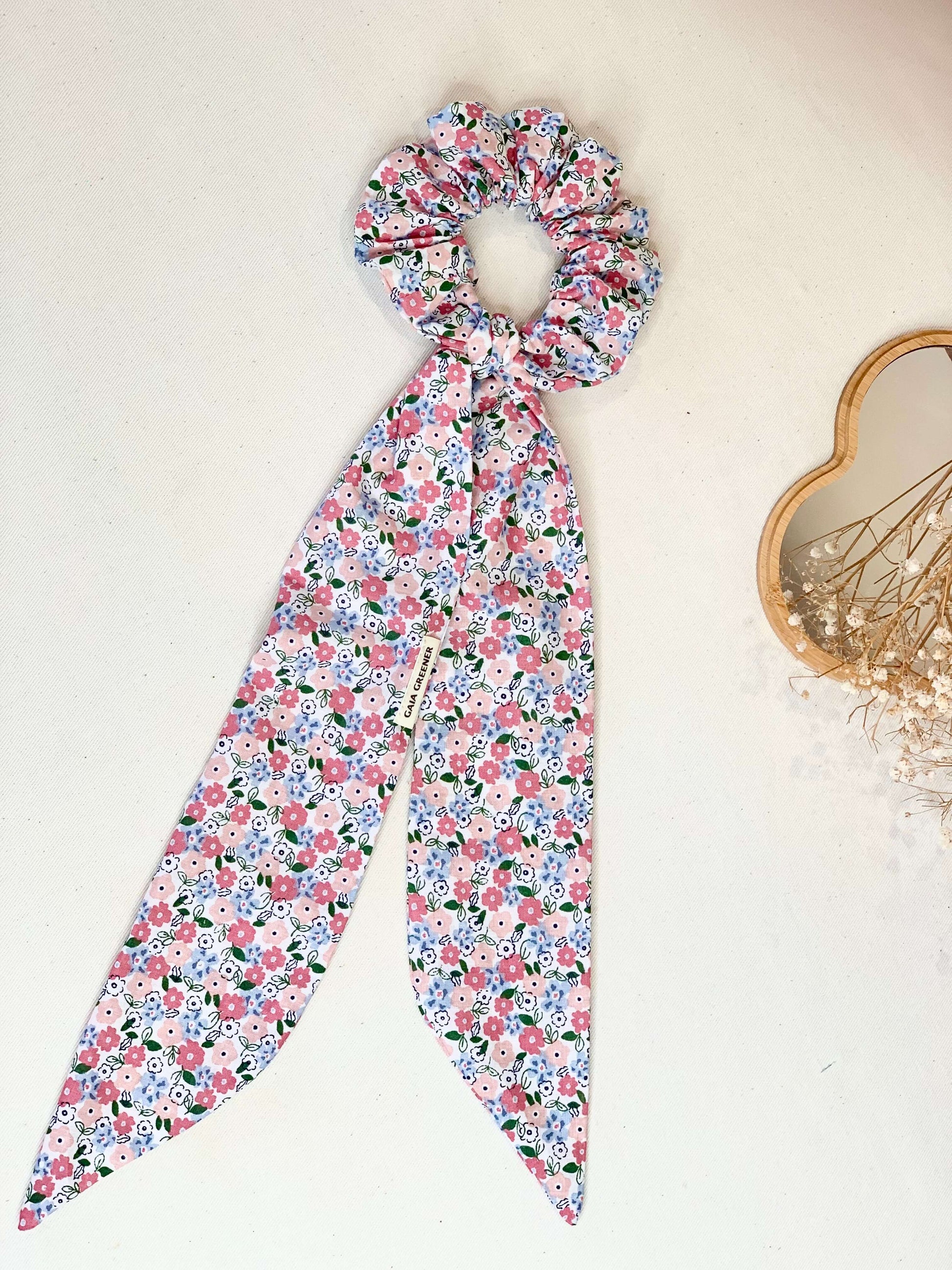 Foulchie cheveux - foulard long GAIA GREENER