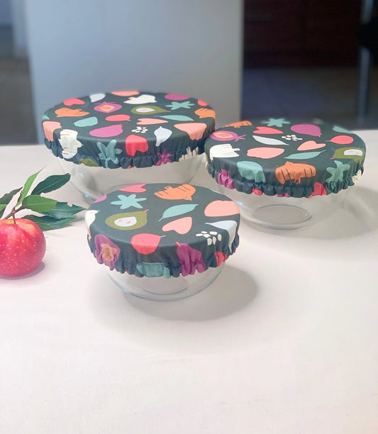 Lot de 3 couvre-plats charlotte GAIA GREENER