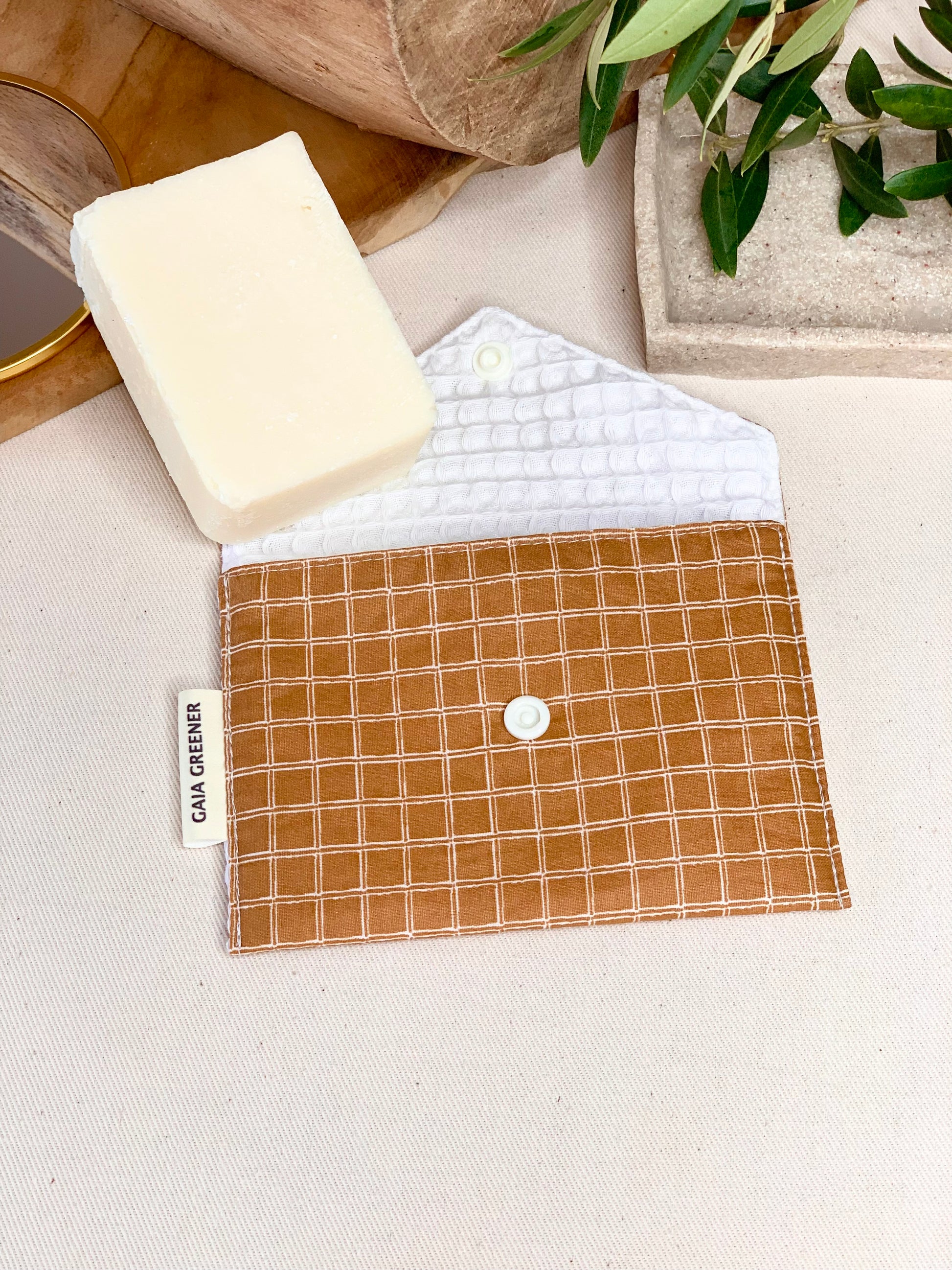 Pochette à savon solide GAIA GREENER