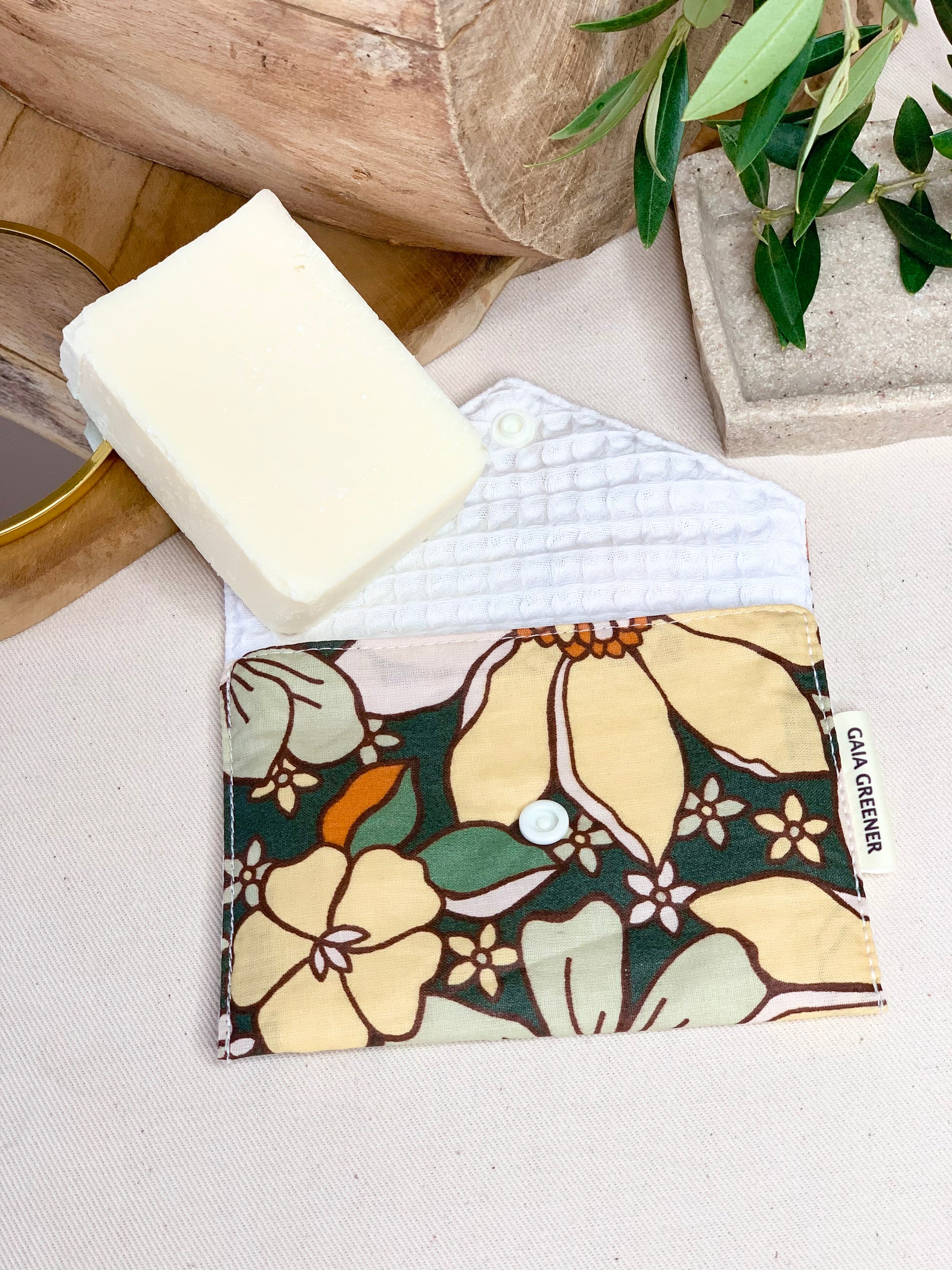 Pochette à savon solide GAIA GREENER