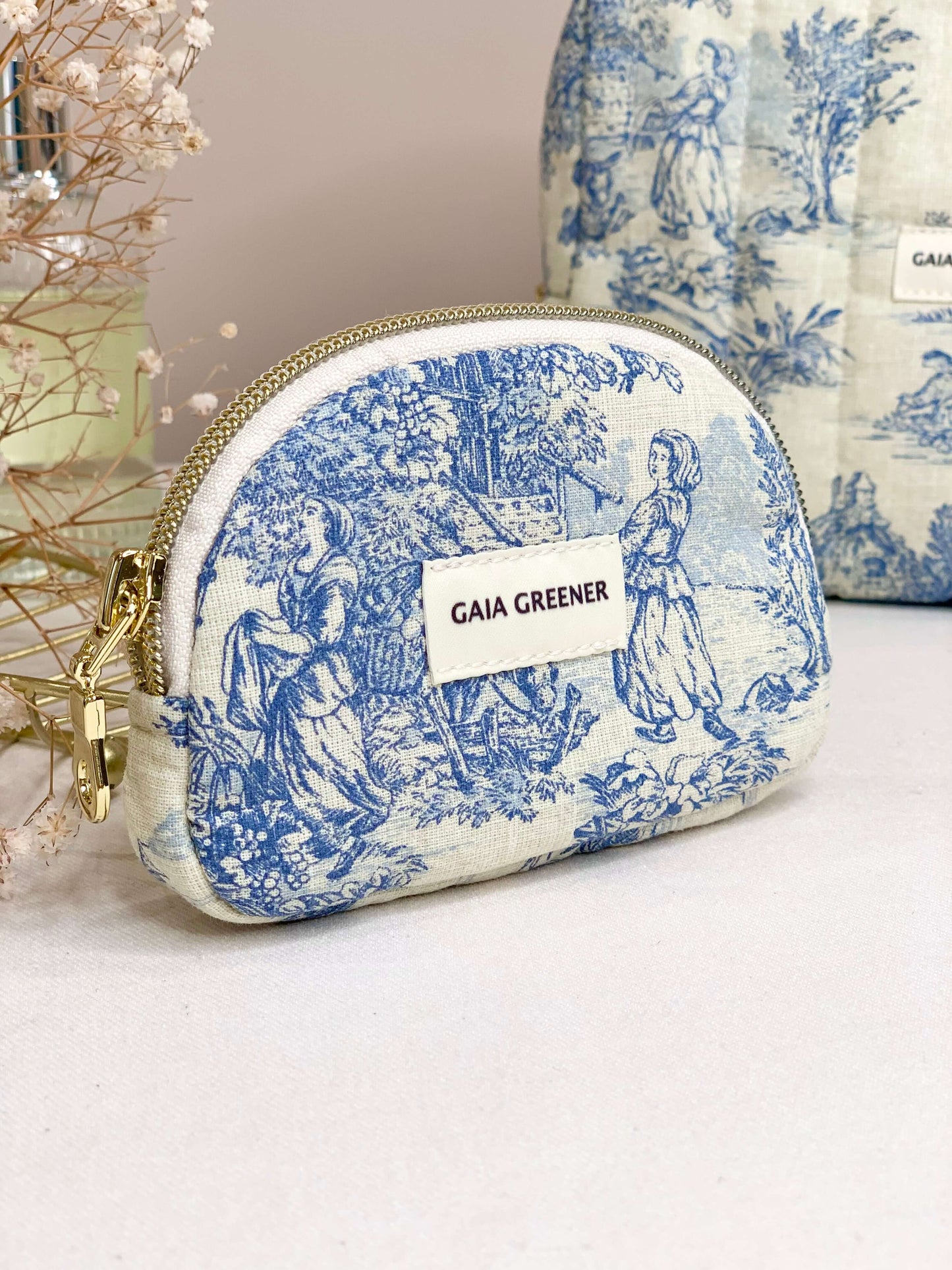 Porte-monnaie et porte-cartes femme en arrondi GAIA GREENER