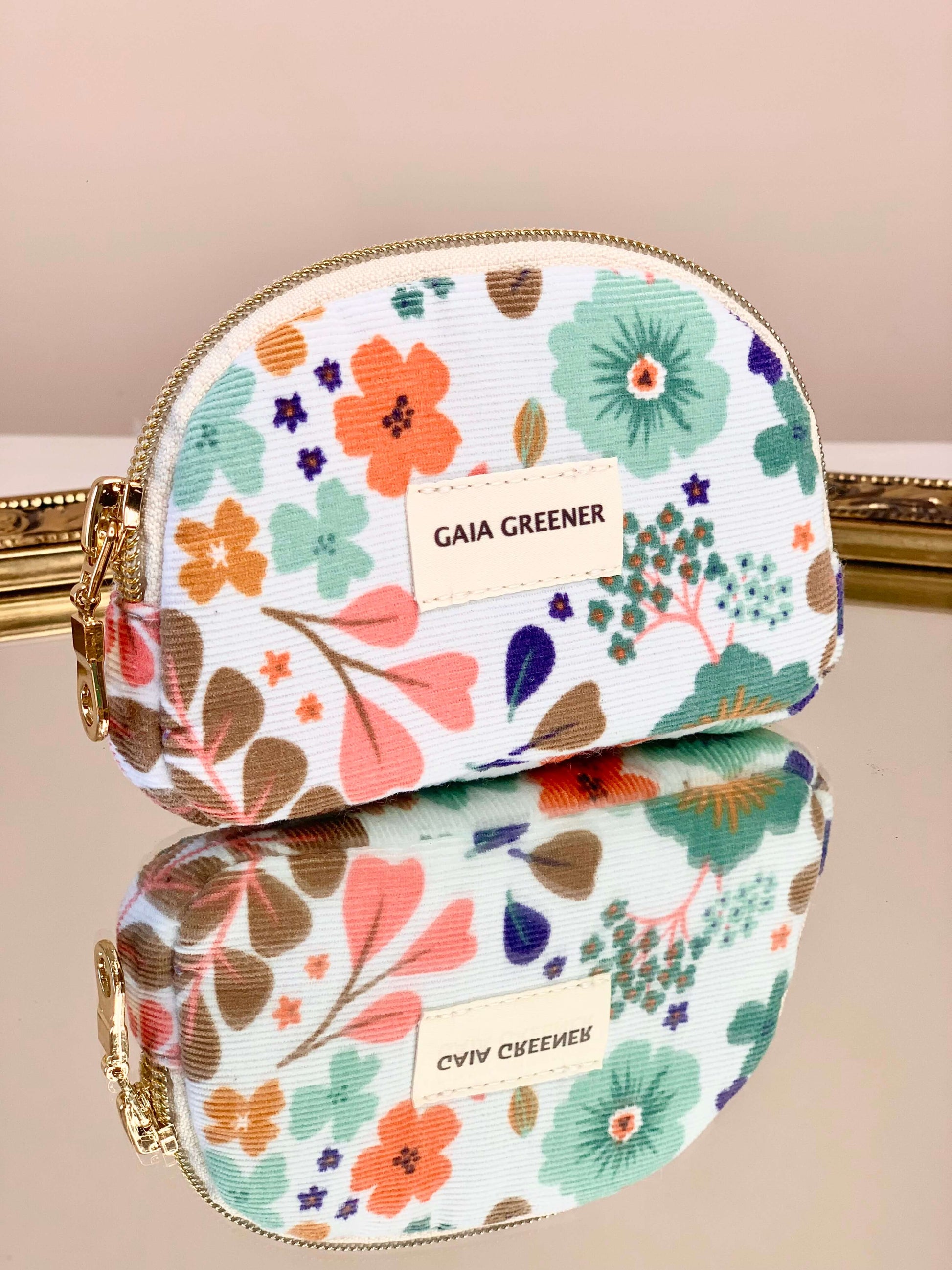 Porte-monnaie et porte-cartes femme en arrondi GAIA GREENER