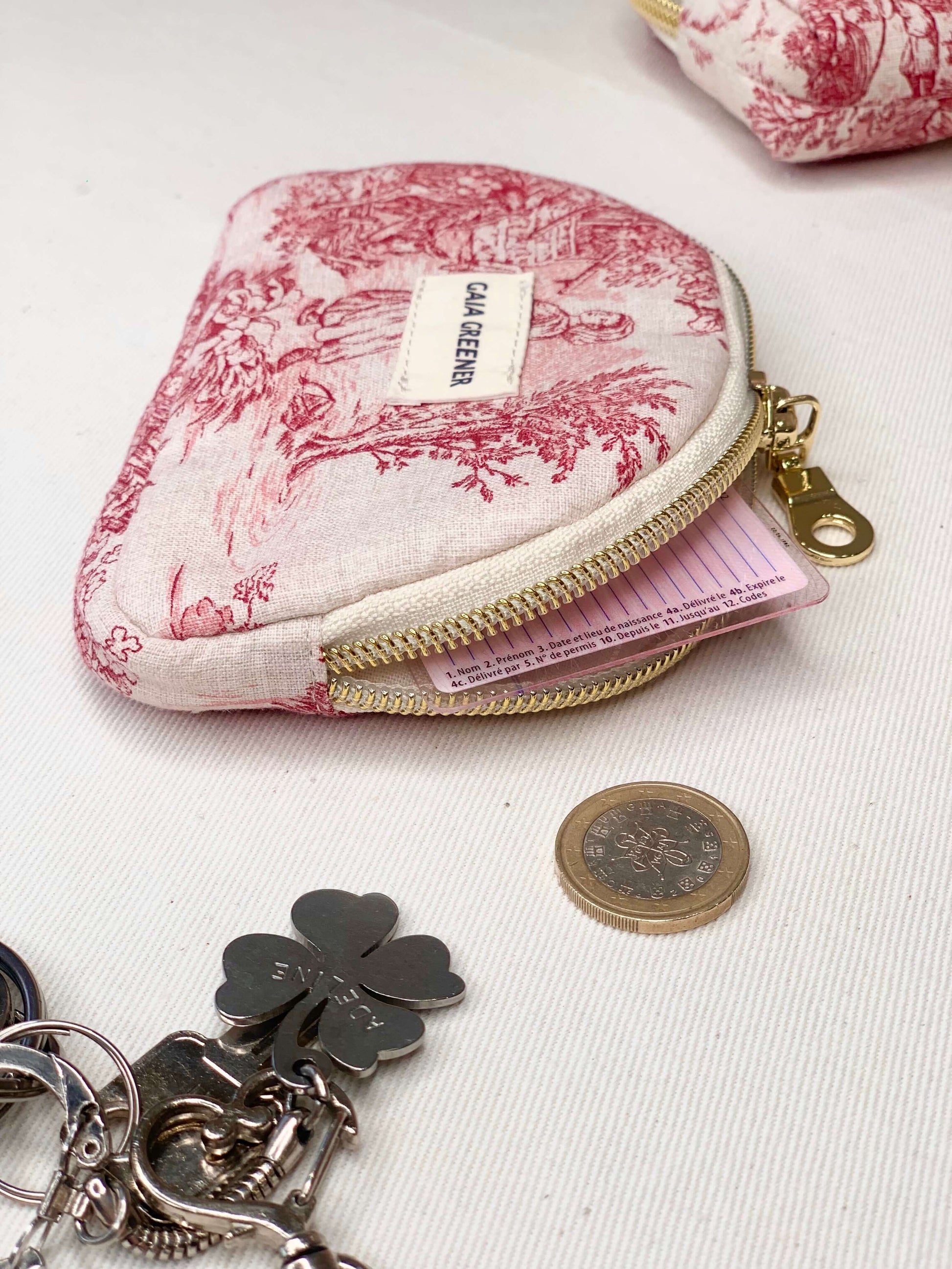 Porte-Monnaie - porte carte femme - arrondi GAIA GREENER