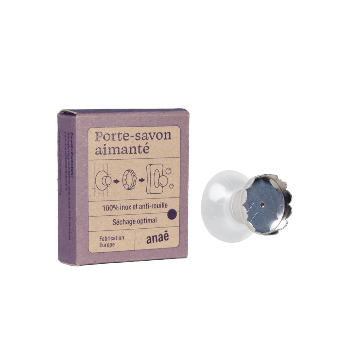 Porte-savon aimanté économique Anaé