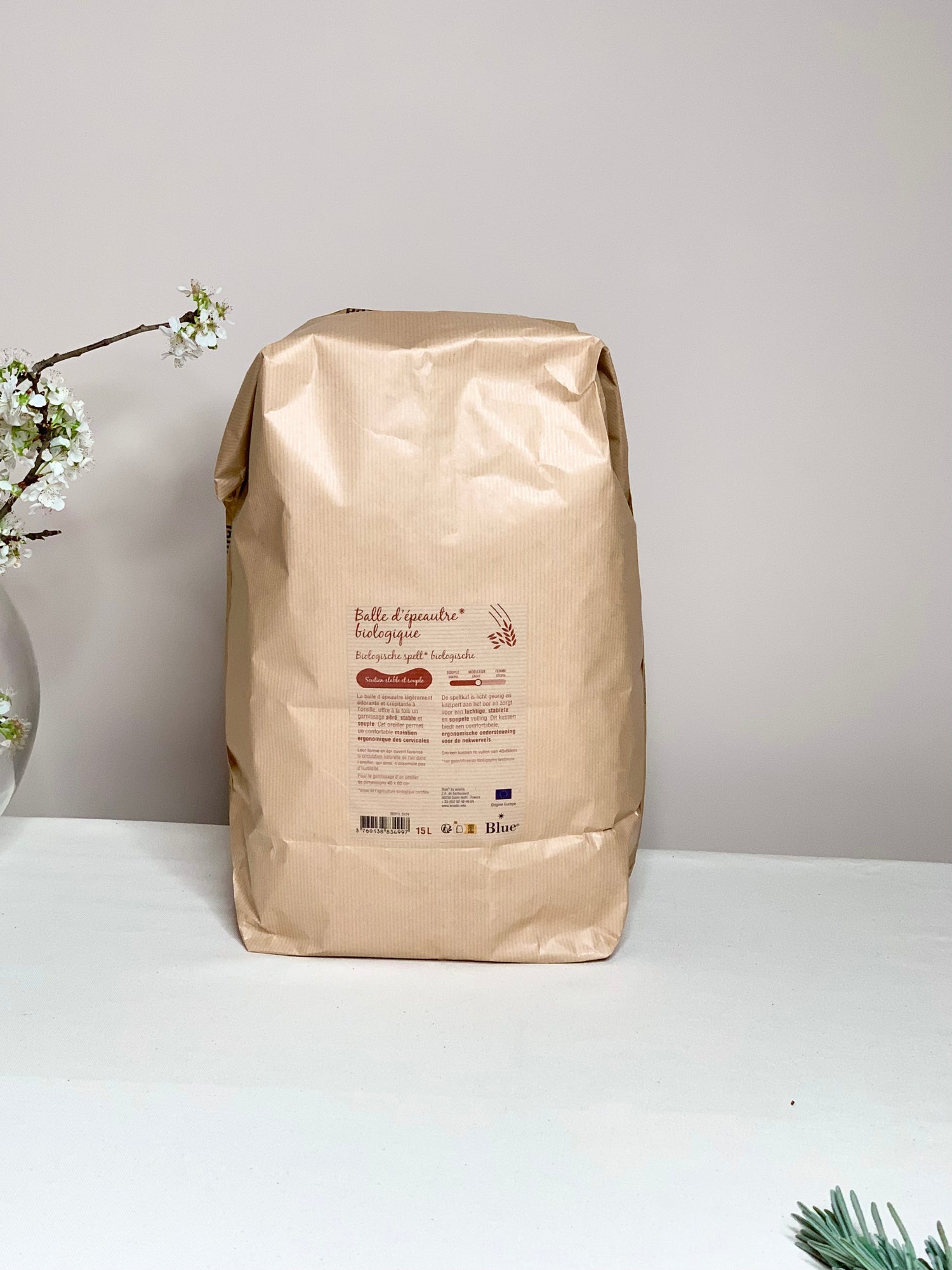 Recharge en Balle d'Épeautre Biologique pour Oreiller GAIA GREENER