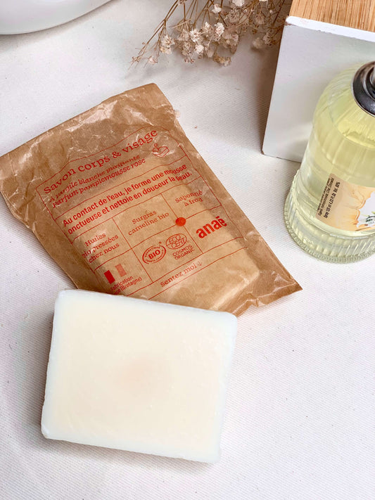 Savon Pamplemousse Bio  - Argile Blanche Anaé