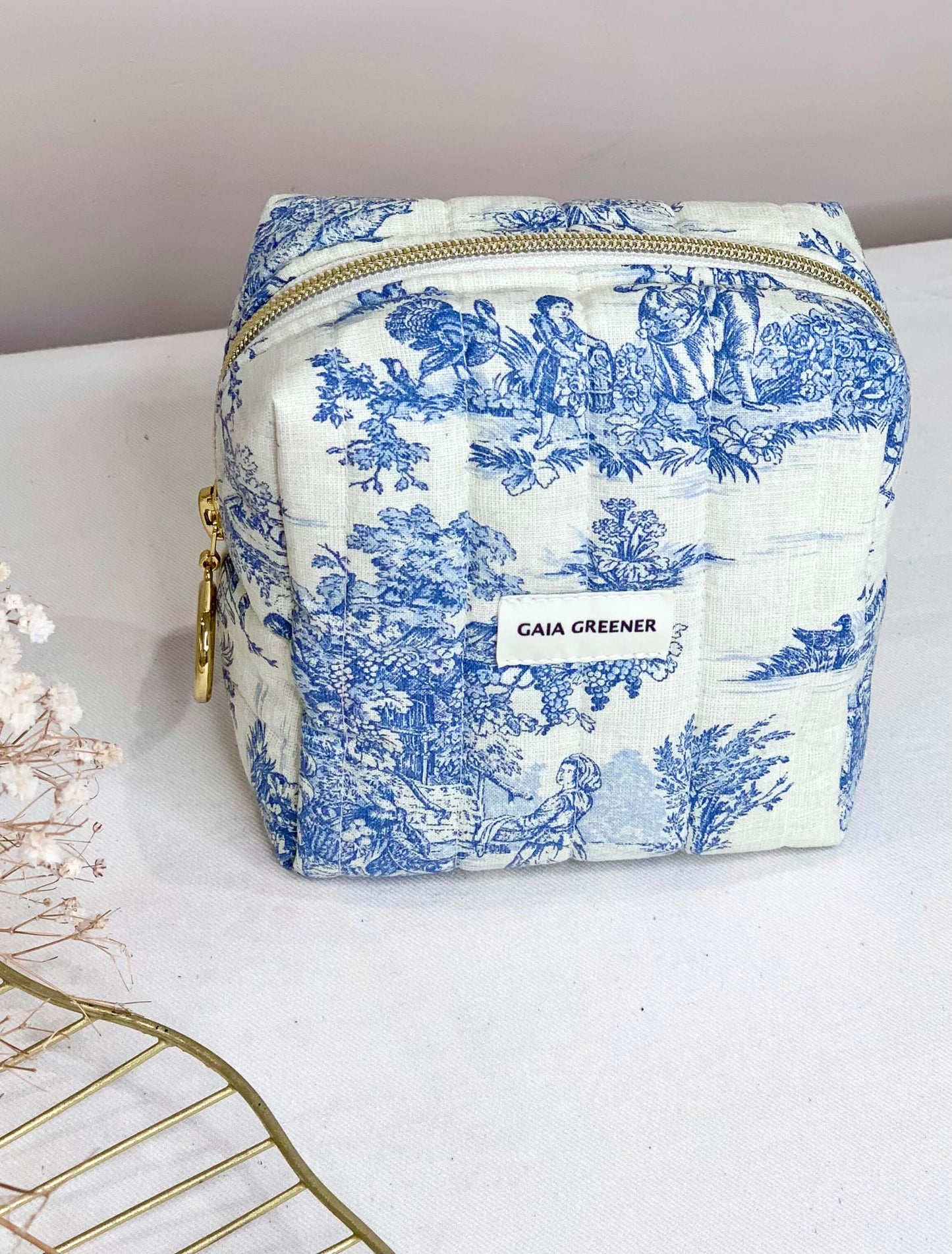 Trousse de toilette femme - moyen format GAIA GREENER