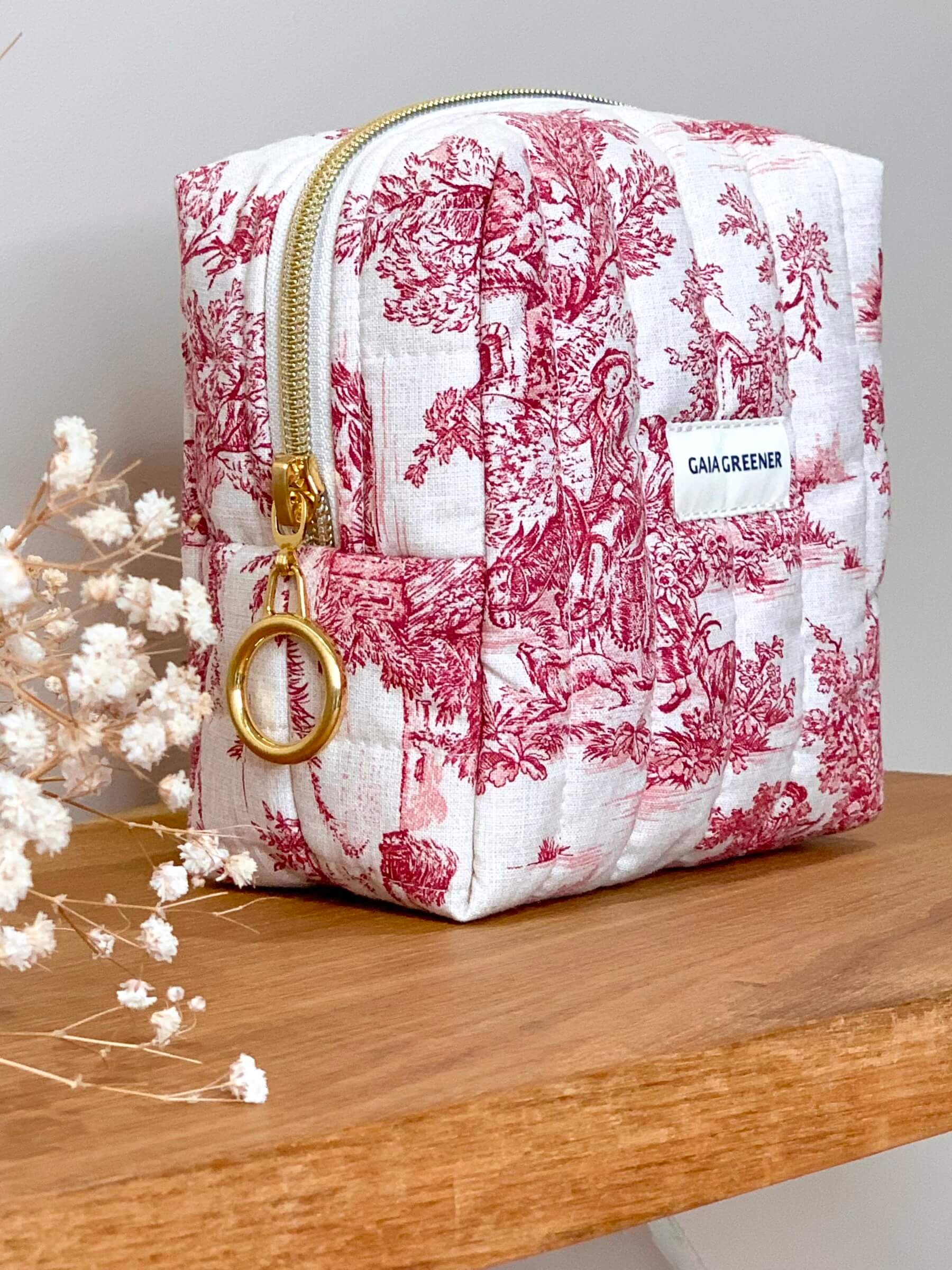 Trousse de toilette femme - moyen format GAIA GREENER
